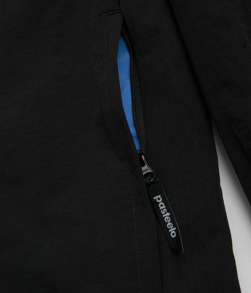 Pasteelo P Steelo Coach Jacket in Black
