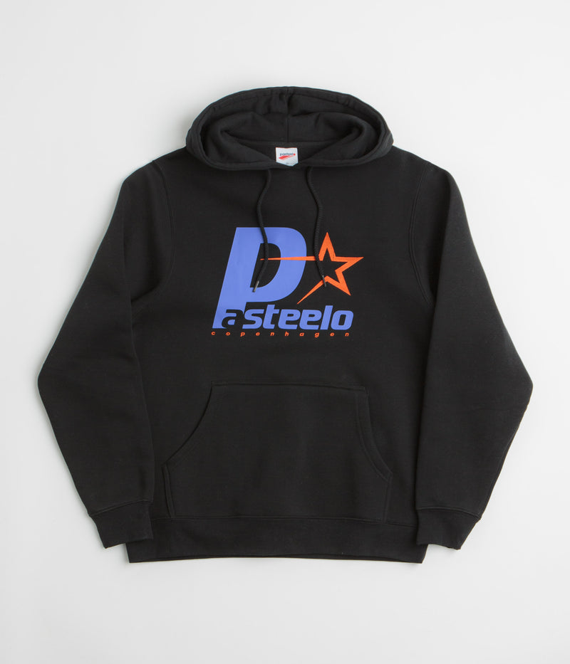 Pasteelo P Steelo Hoodie in Black