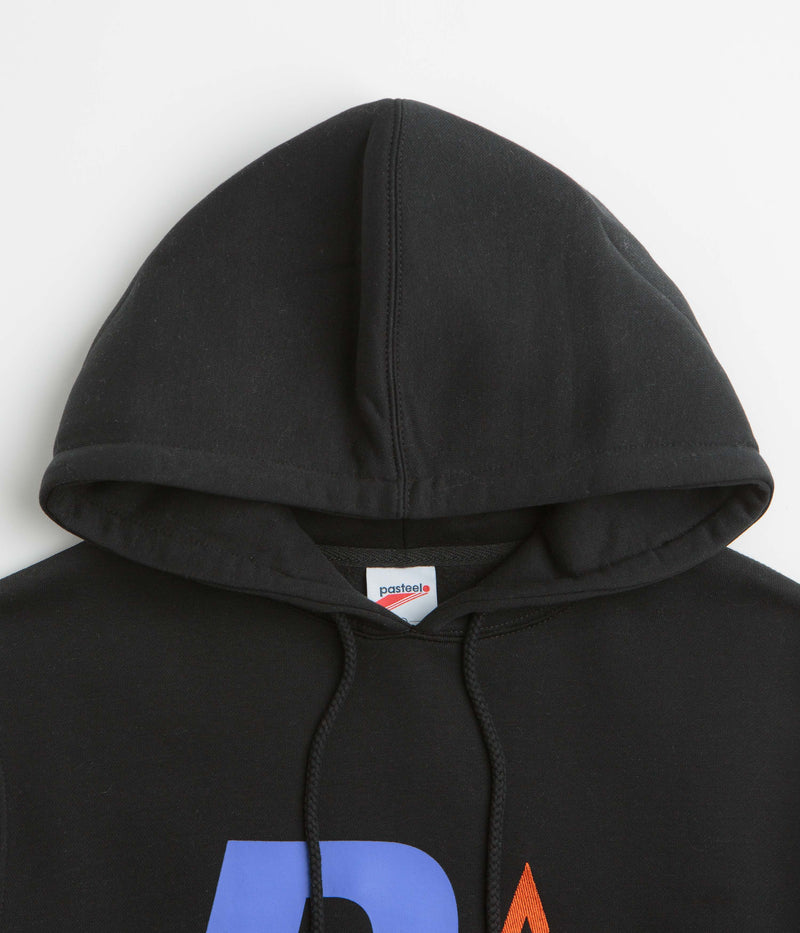 Pasteelo P Steelo Hoodie in Black
