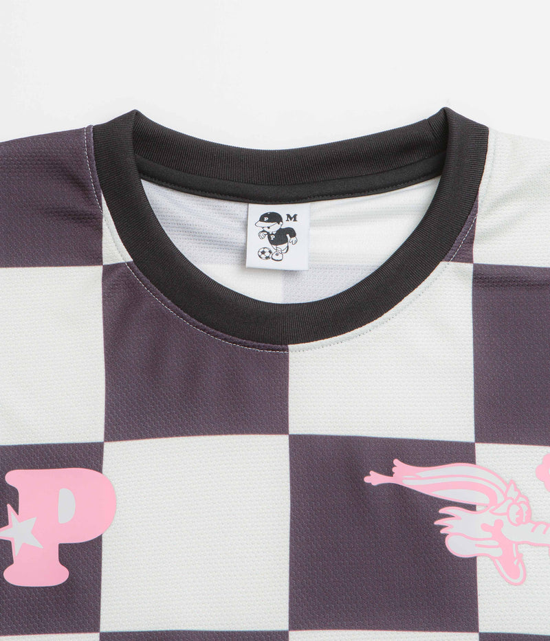 Pawa Speed Sports Speed Football Shirt in Plum and White