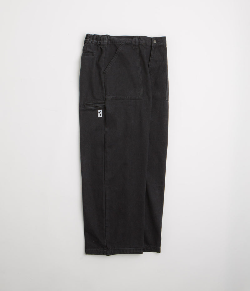 Poetic Collective Painter Pants in Black Denim