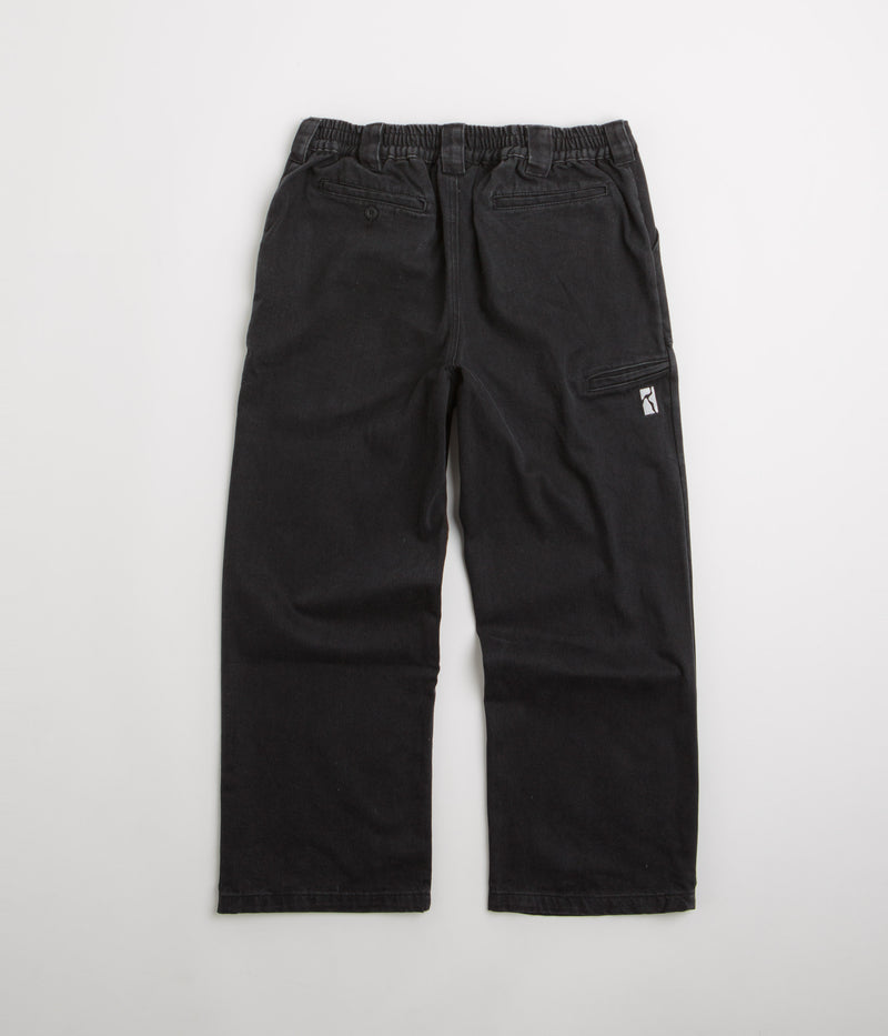 Poetic Collective Painter Pants in Black Denim