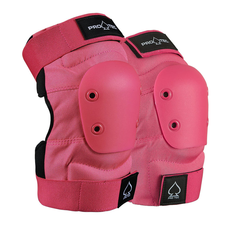 Pro-Tec Street Adult 3 Pack Open Back Set Of Pads - Pink