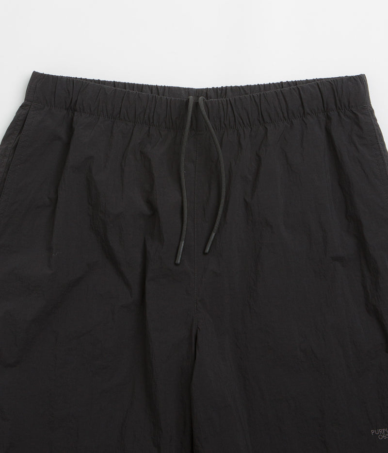 Purple Mountain Observatory Track Shorts in Black