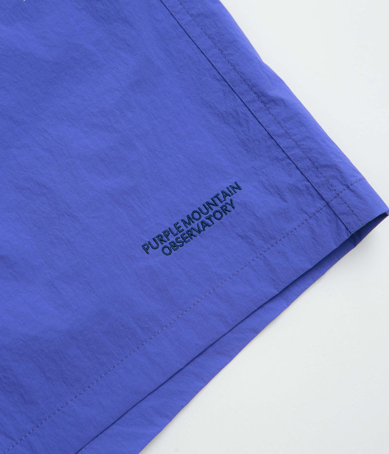 Purple Mountain Observatory Track Shorts in Purple