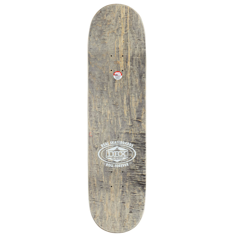 Real DBX Oval Team Skateboard Complete - Yellow - 8.38"