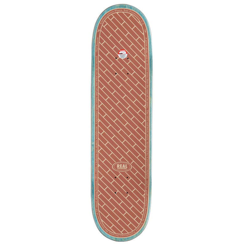 Real EMB Team Skateboard Complete - White - 8.50"