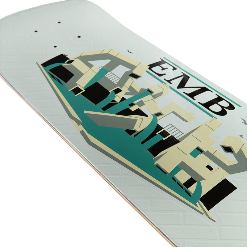 Real EMB Team Skateboard Complete - White - 8.50"
