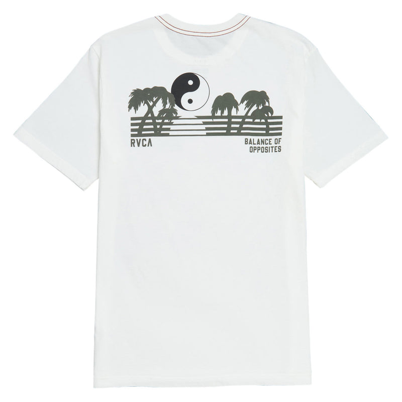 RVCA Balance Horizon T-Shirt - Antique White