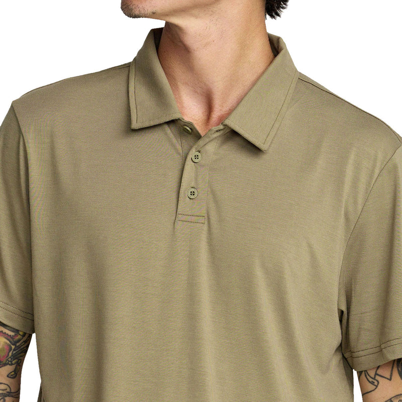 RVCA Balance Polo Shirt - Covert Green