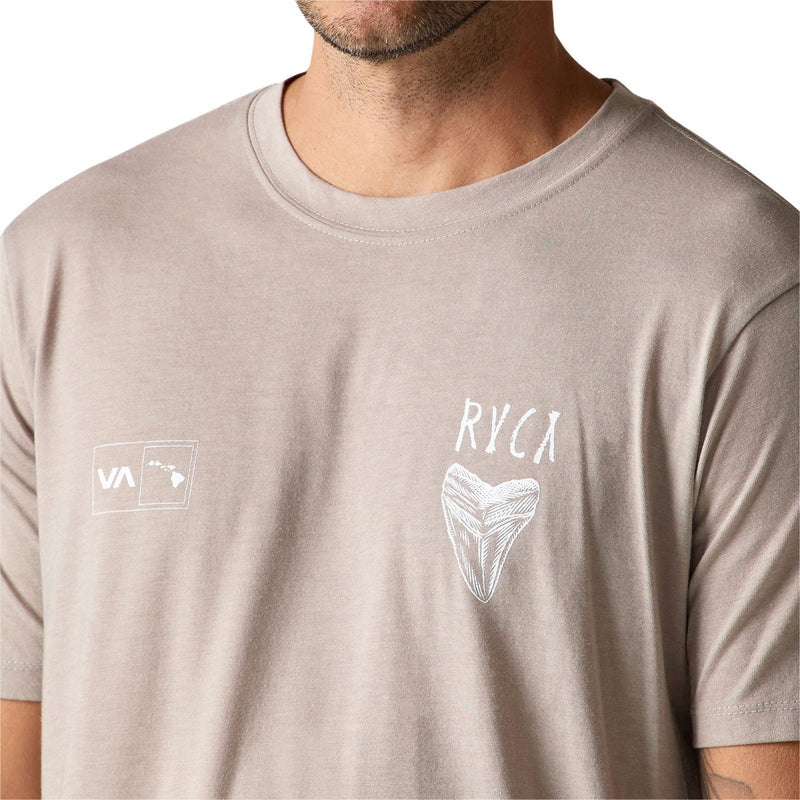 RVCA Ben Horton Hawaii T-Shirt - Brown Stone