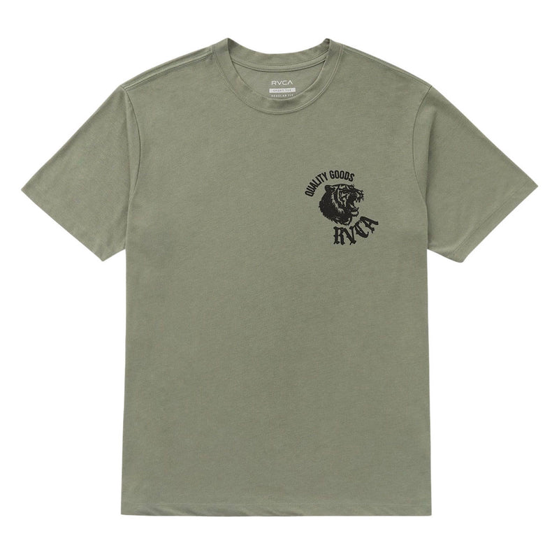 RVCA Big Cat T-Shirt - Army