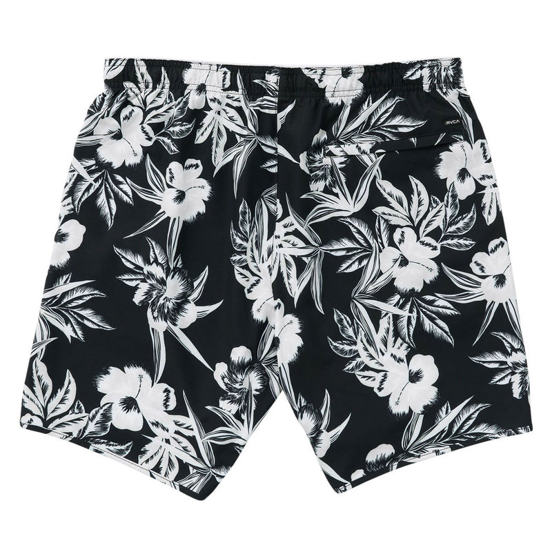 RVCA Yogger Stretch Hawaii 17" Shorts - Black
