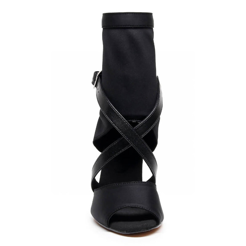 Sabeena - Black Lycra - Street Sole
