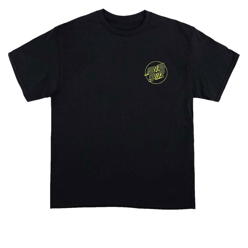 Santa Cruz Acid Cloud Dot T-Shirt - Black