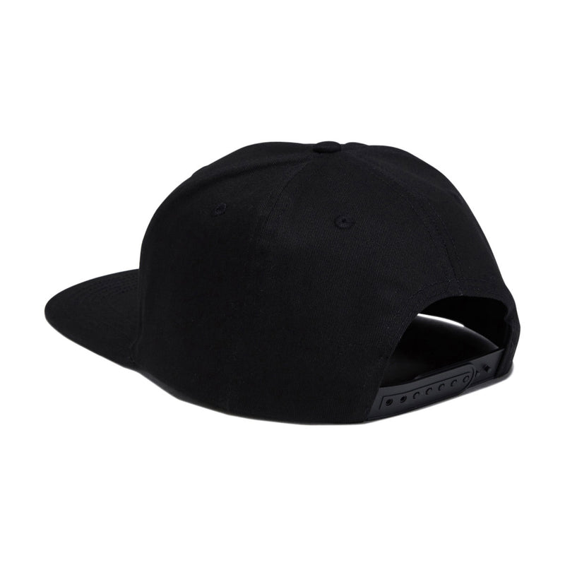 Santa Cruz Cruz Label Snapback Hat - Black