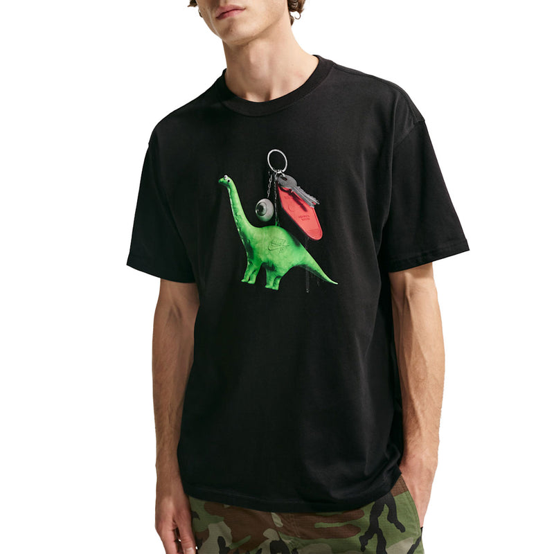 SB Dino Keychain T-Shirt - Black