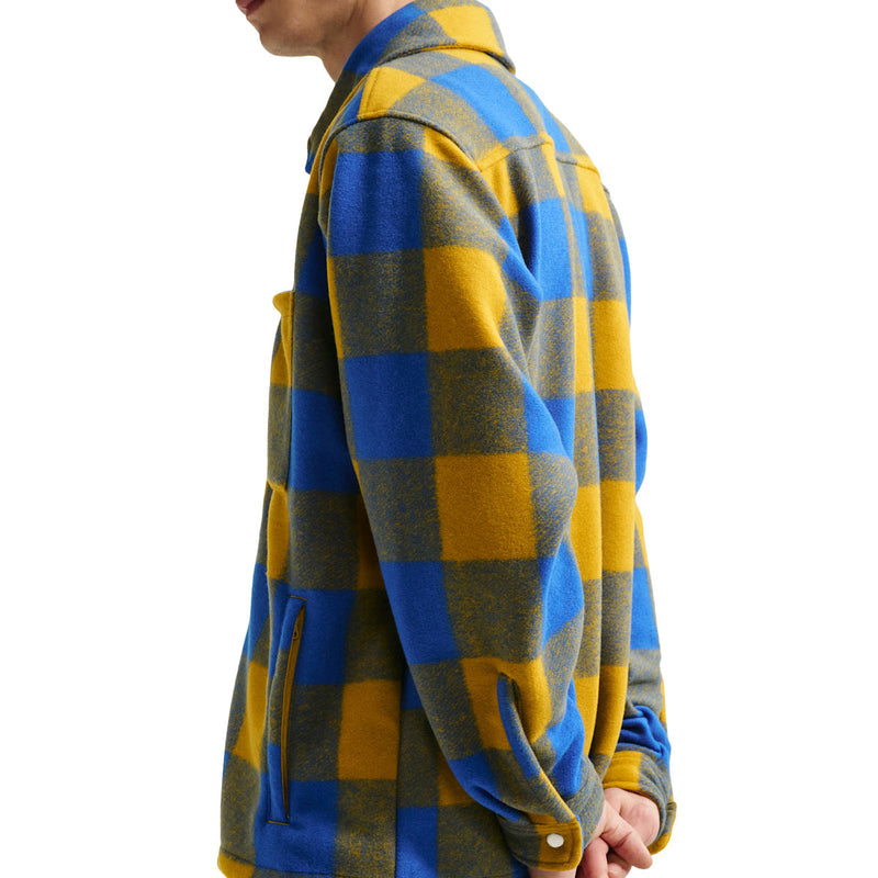 SB Essentials Shacket Jacket - Hyper Royal/Peat Moss