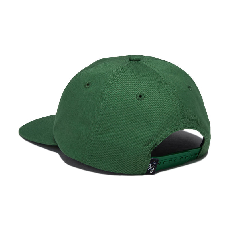 Sci-Fi Fantasy Herringbone Logo Hat - Green
