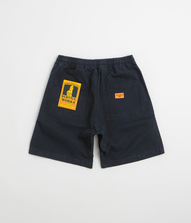Service Works Classic Chef Shorts in Dark Navy