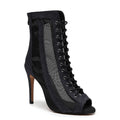 Sierra - Blue Glitter - Suede Sole