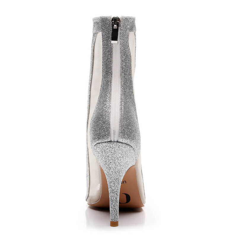 Sierra - Silver Glitter - Street Sole