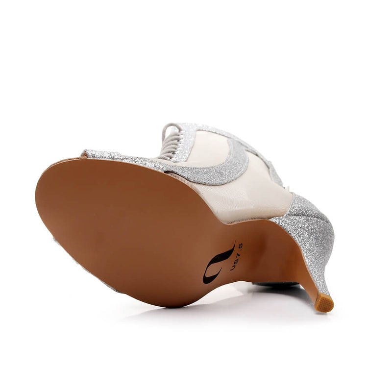 Sierra - Silver Glitter - Street Sole