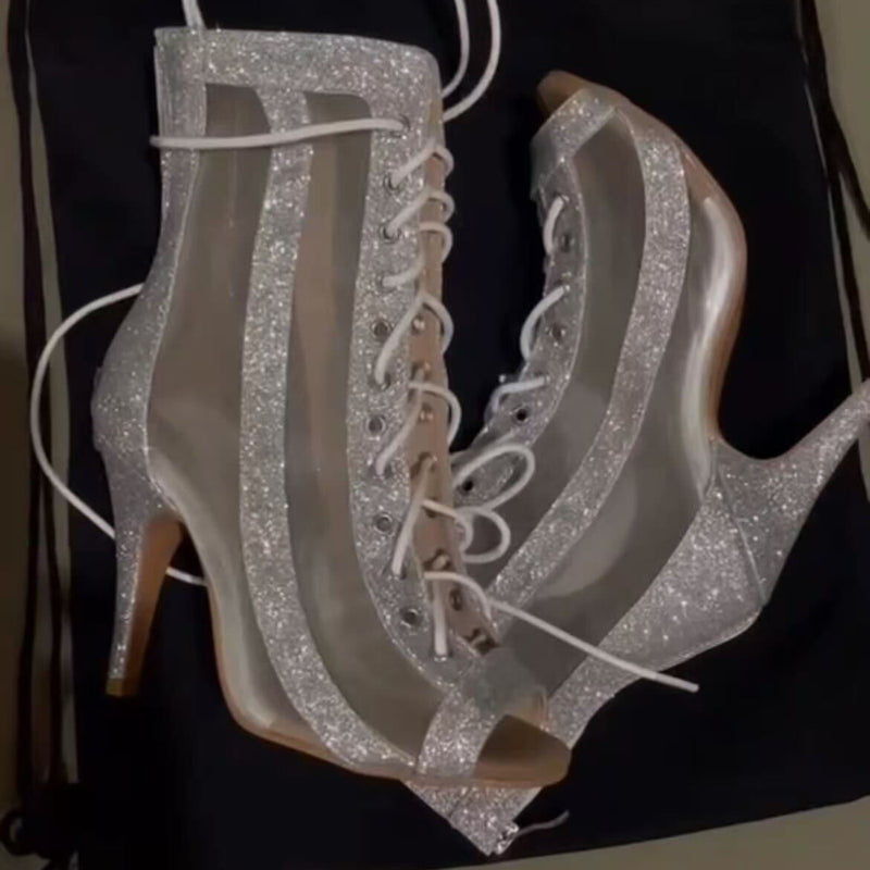Sierra - Silver Glitter - Street Sole