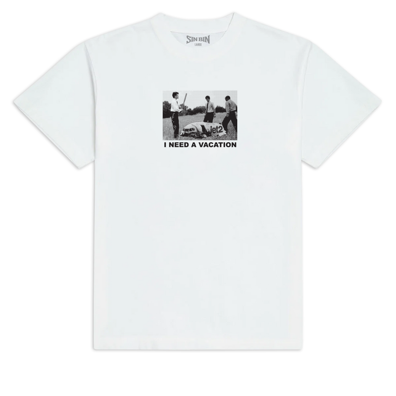 Sin Bin Anti Holiday T-Shirt - White