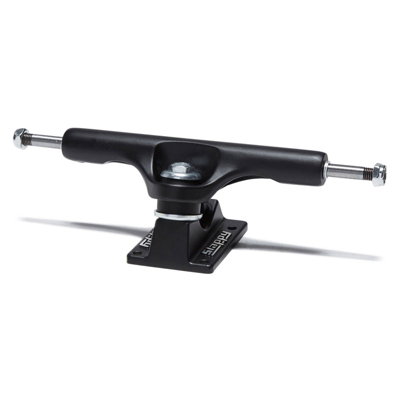 Slappy ST1 Curb Killer II Hollow Inverted KP Skateboard Trucks - Matte Black - 9.00"