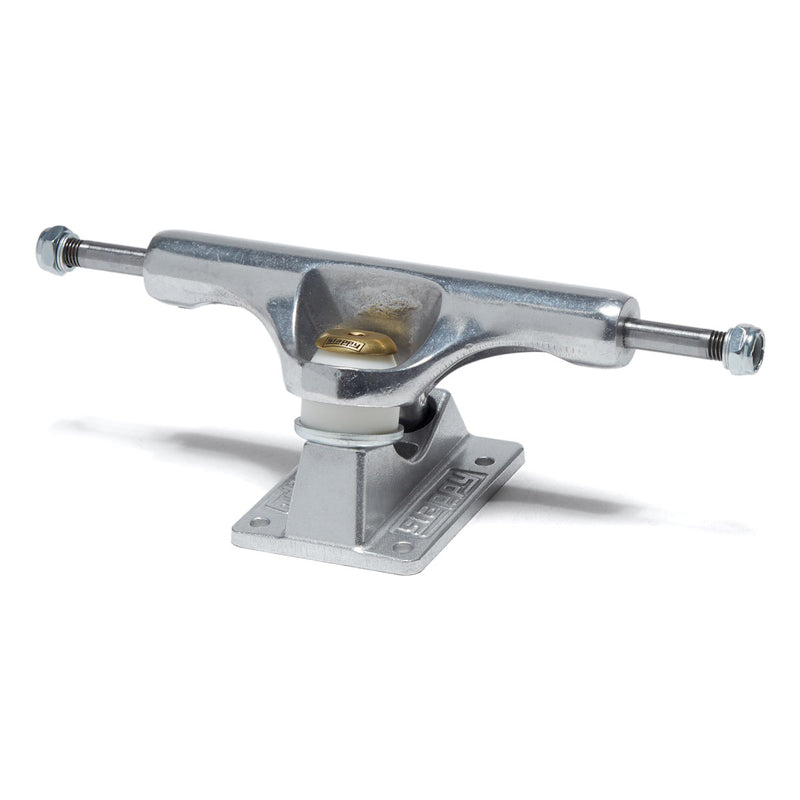 Slappy ST1 Inverted Hollow Lights Ultra Low Kingpin Skateboard Trucks - Polished - 8.00"