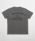 Snow Peak Camping Club T-Shirt in Charcoal