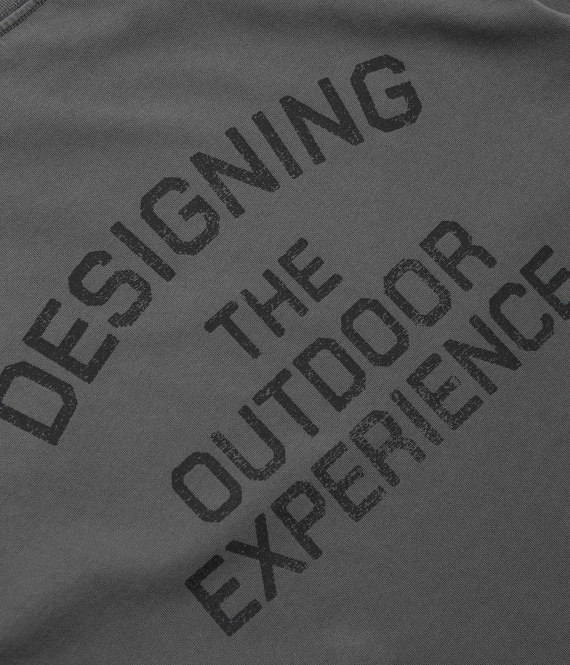 Snow Peak Camping Club T-Shirt in Charcoal