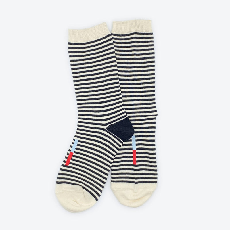 Stripe Socks in Black