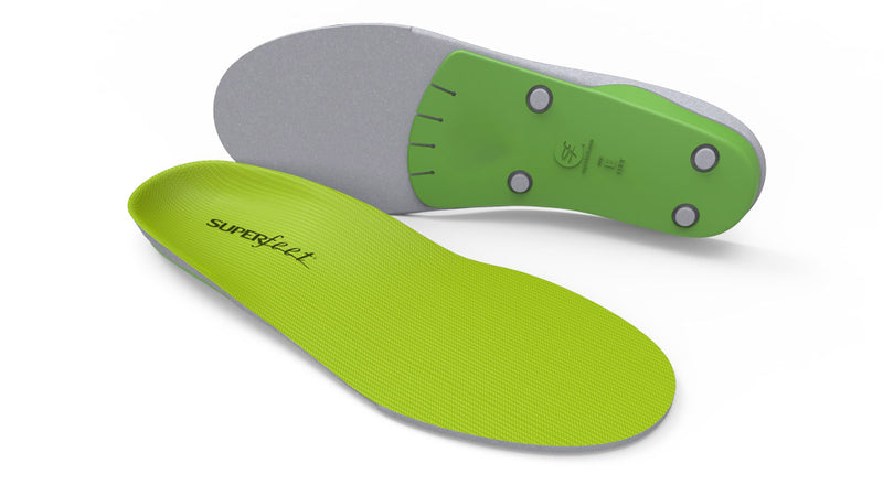 Superfeet All Purpose Support High Arch Insoles - Green