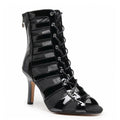 Tempest Wide Fit - Black Vegan Patent - Street Sole