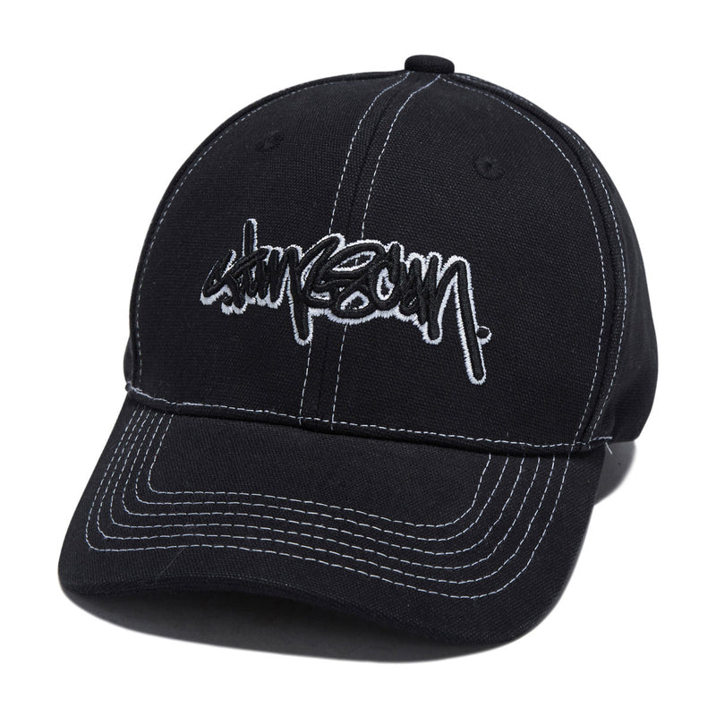 Timescan Script Logo Hat - Black