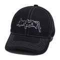 Timescan Script Logo Hat - Black