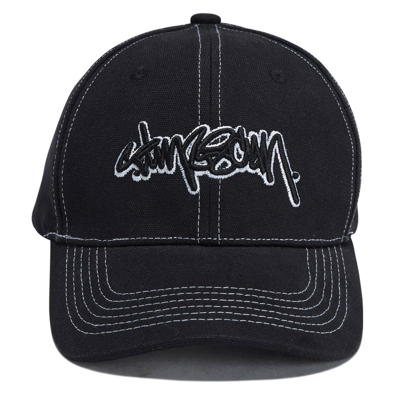 Timescan Script Logo Hat - Black
