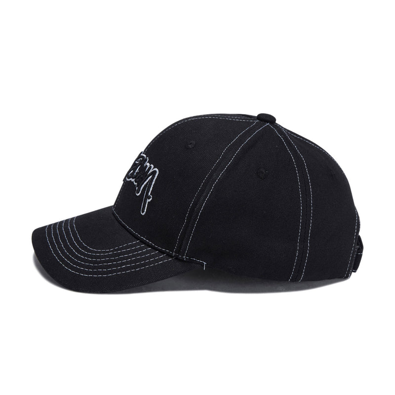 Timescan Script Logo Hat - Black