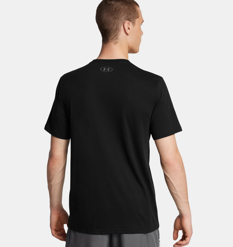 UA Stacked Logo Fill T-Shirt - Image 2