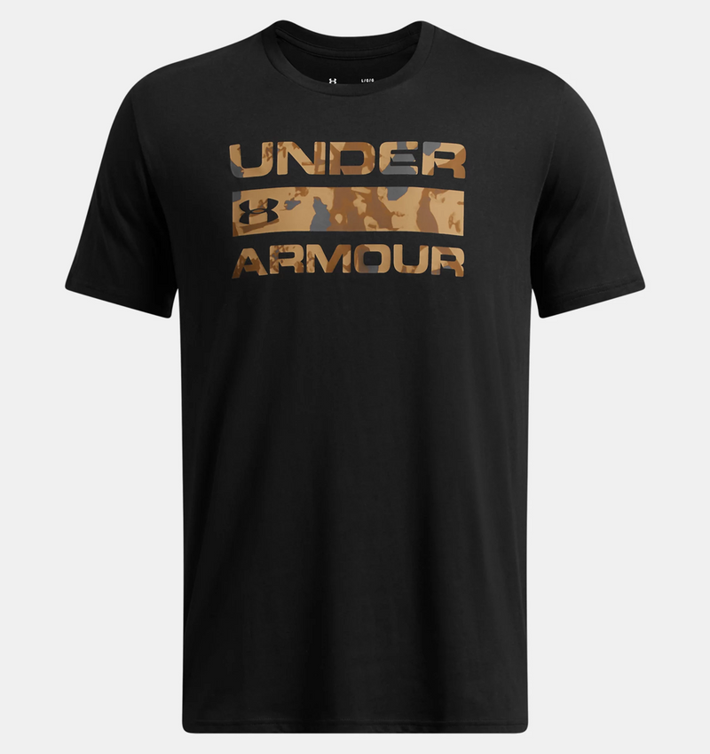 UA Stacked Logo Fill T-Shirt - Image 3