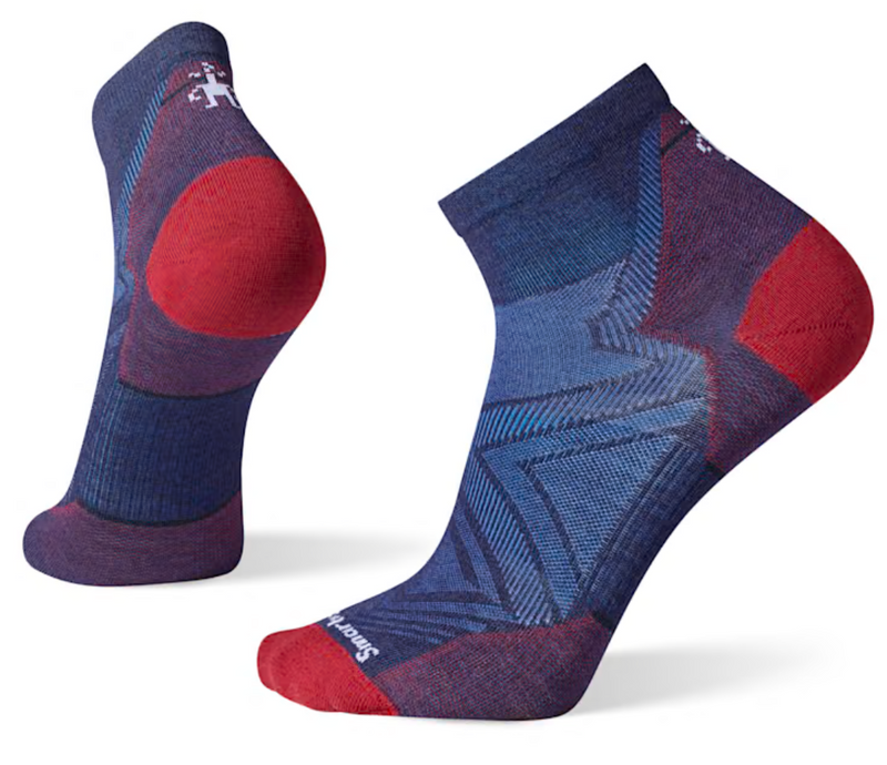 Unisex Smartwool Run Zero Cushion Ankle Height Socks