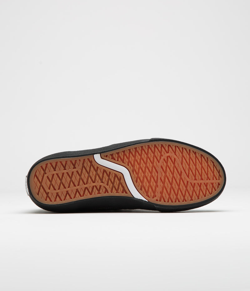 Vans Skate Curren Caples Shoes in Charcoal and Black