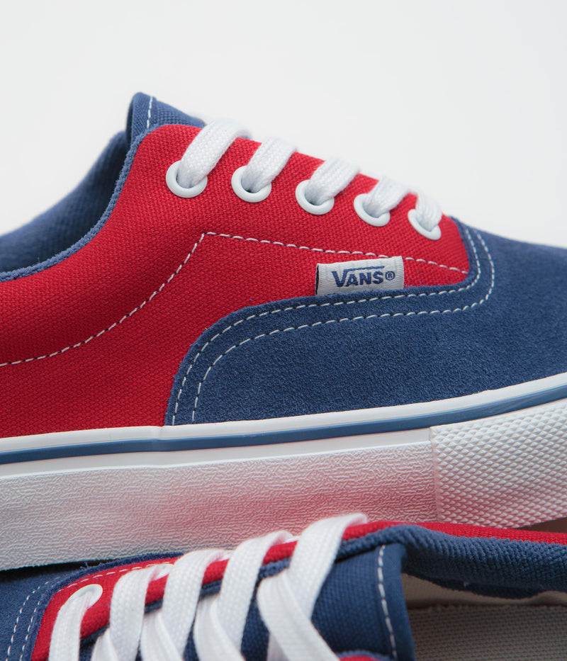 Vans Skate Era Shoes in Blue and Red