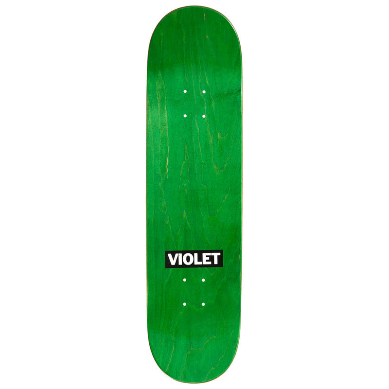 Violet Lollipop Skateboard Deck - Green - 8.50"
